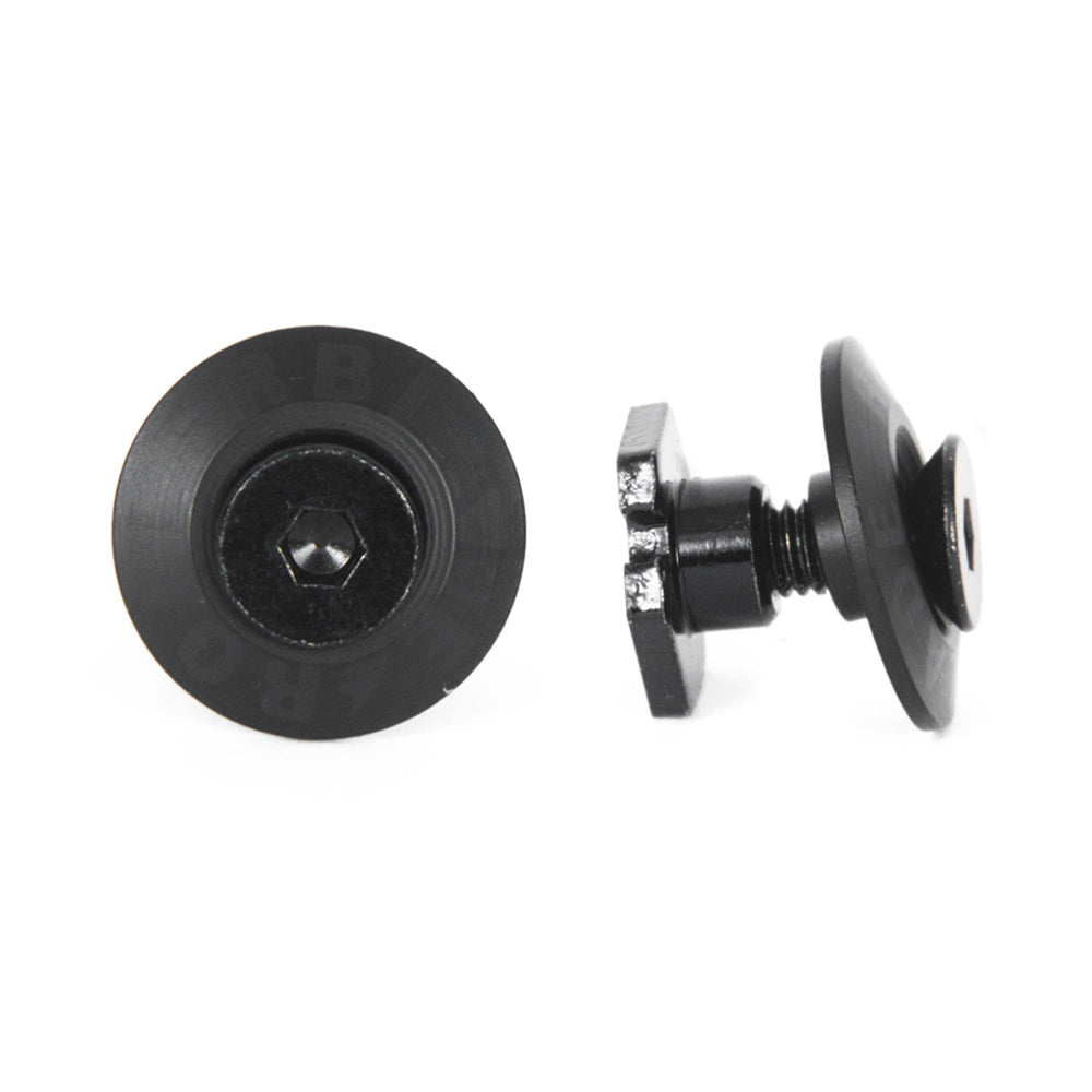 Cuff Bolts Twister/Blank M6 black pcs