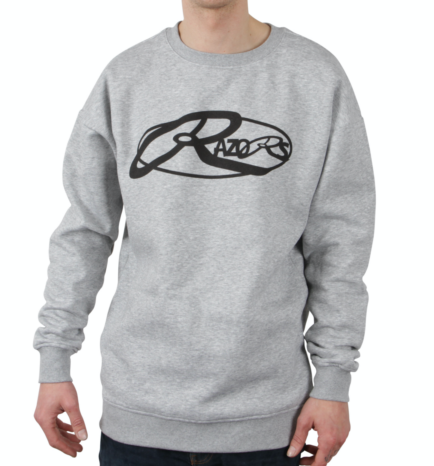 Classic Logo Crew Neck grey