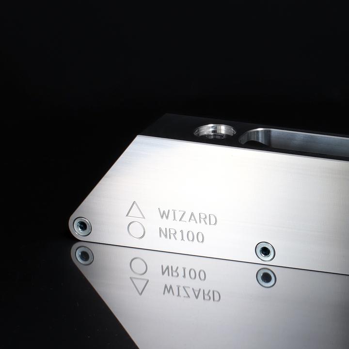 UFS NR100 4x100mm 303mm raw silver
