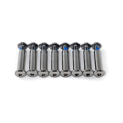 Axle Double 8mm Balance Allen/Hex silver 8-pack