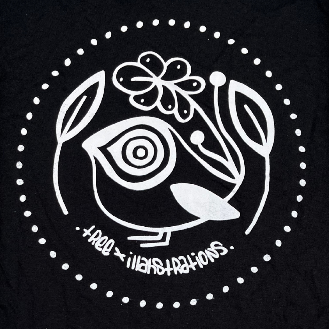 Tree X Illahstrations long sleeve black