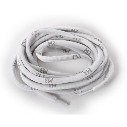 M3 Laces white/grey 140cm