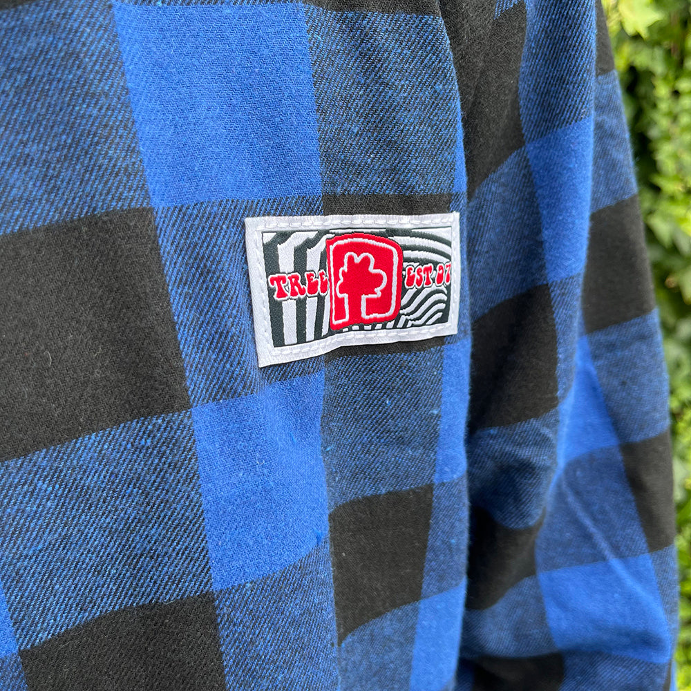 Flannel blue