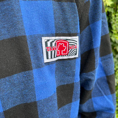 Flannel blue