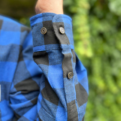 Flannel blue