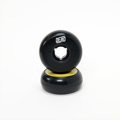 black/yellow 58mm/95A 4-pack