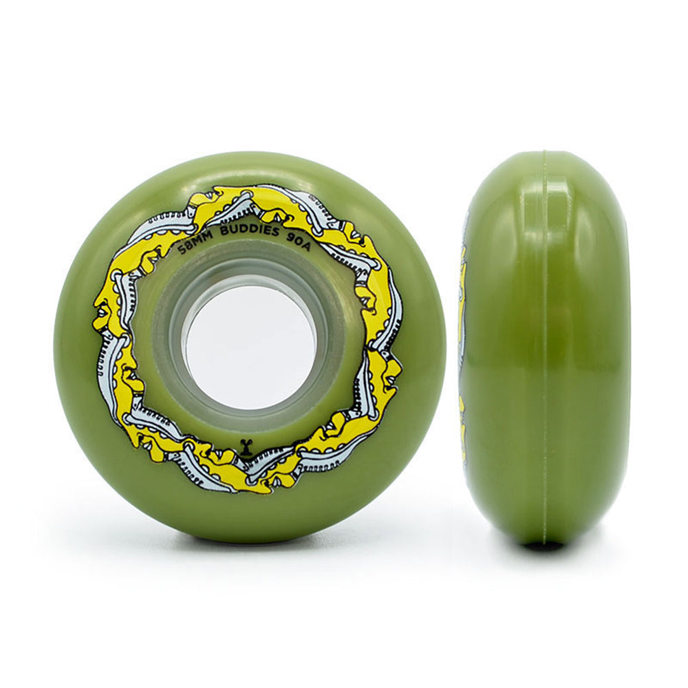 Buddies 58mm/90A 4-pack