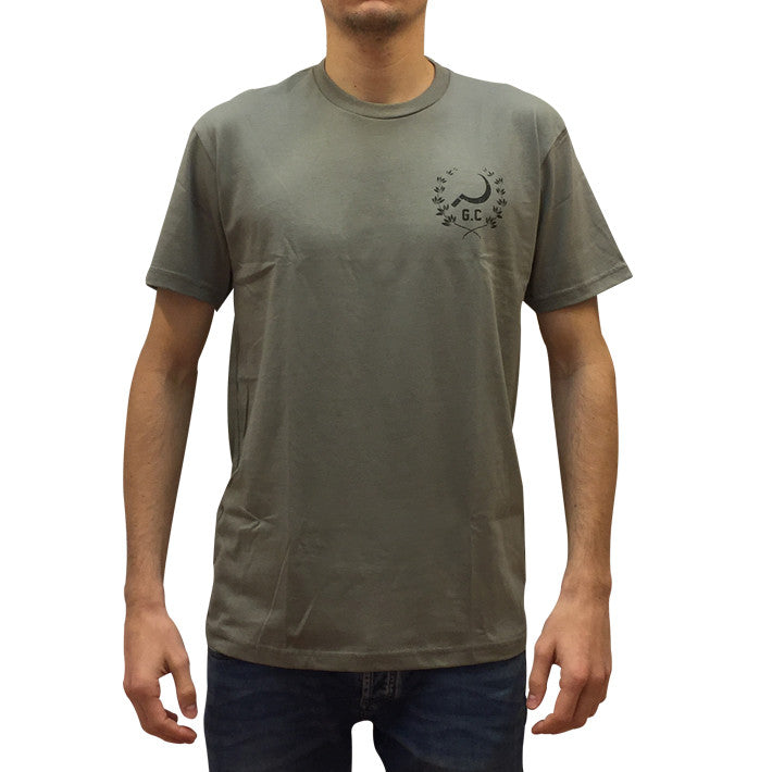 Crest t-shirt olive
