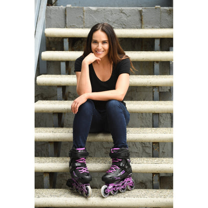 Madame Houdini black/violet