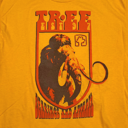 Mammoth T-shirt yellow