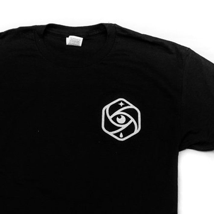 Wrap Mirror shirt black