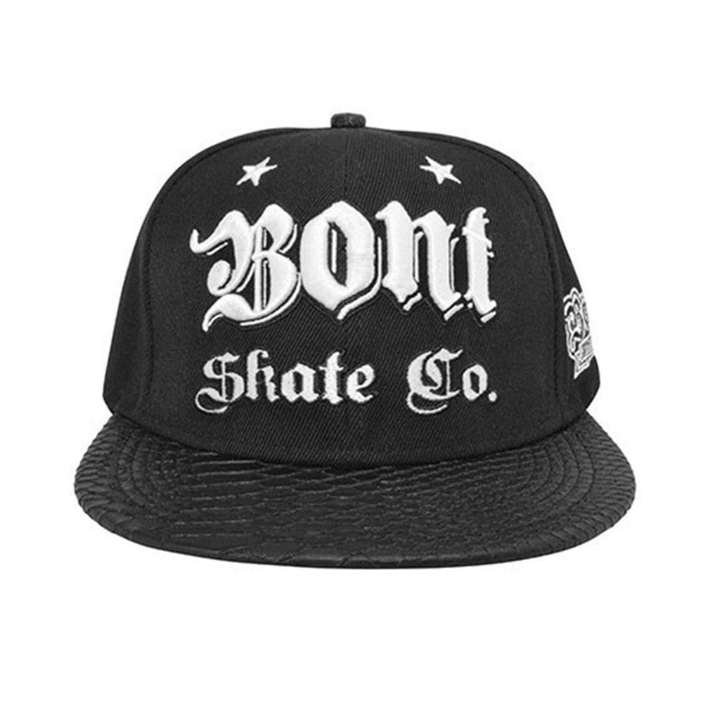 Skate co Snapback Hat black