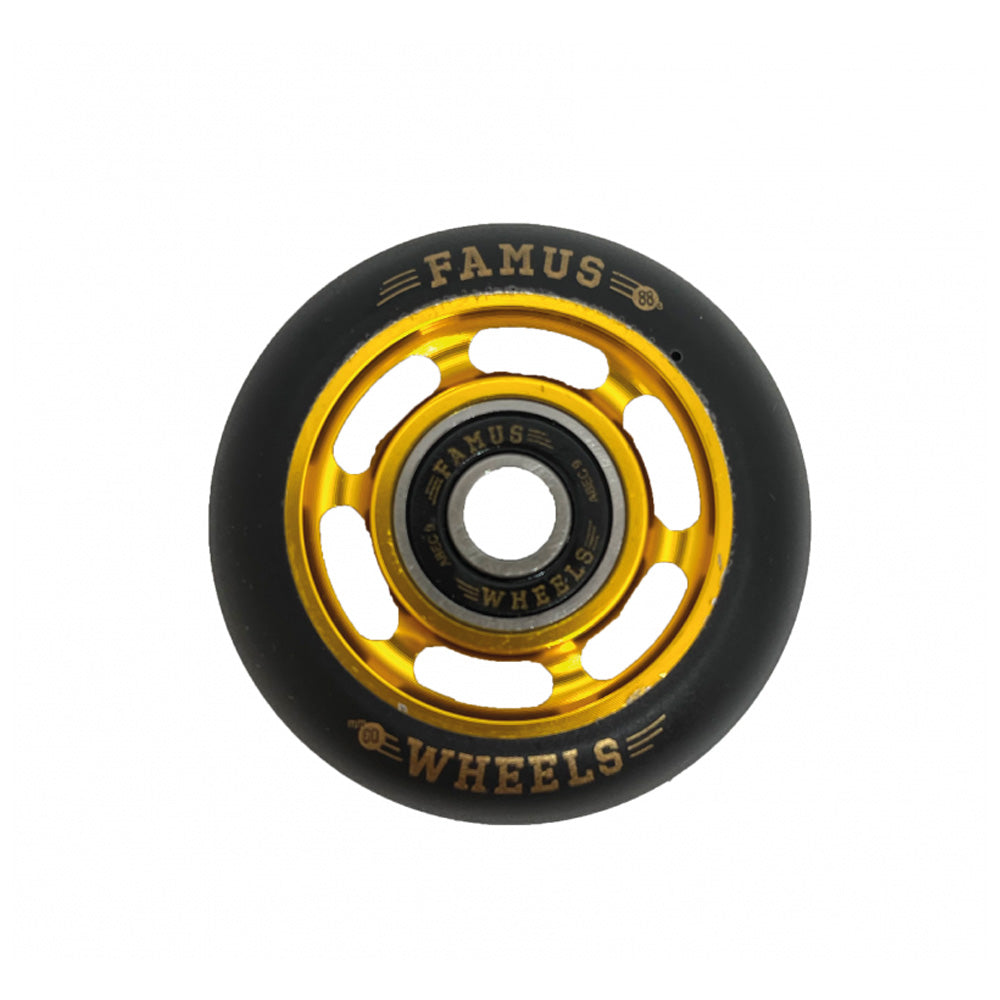Metal Core 60mm/88A 6-spoke 4-pack + bearings