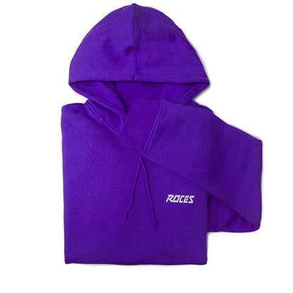 Organic hoodie purple