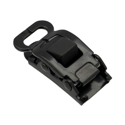 Buckle Logo Ratchet metal pcs black