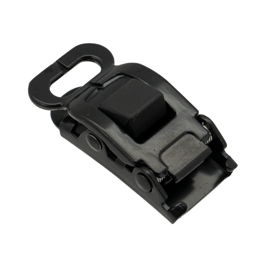Buckle Logo Ratchet metal pcs black