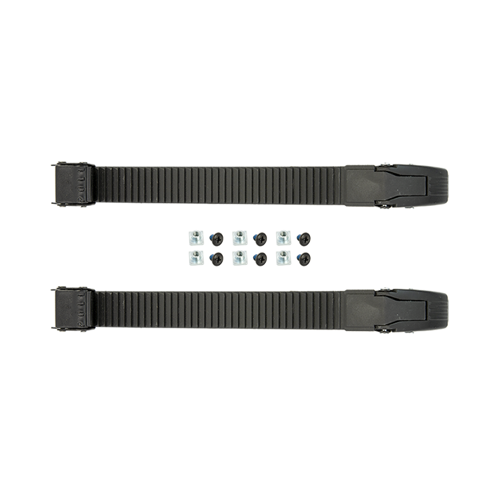 Top buckle SBM3 Plastic 21cm pair black
