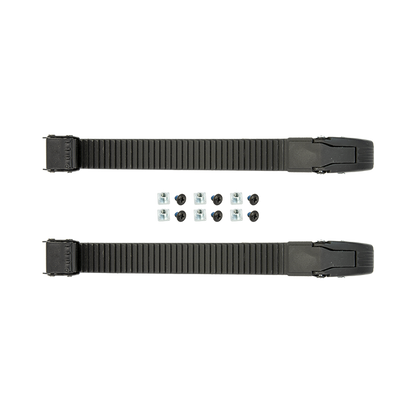 Top buckle SBM3 Plastic 21cm pair black