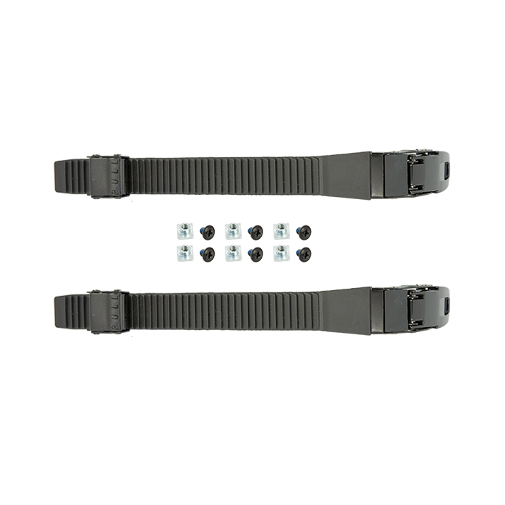 Top buckle SBM3 Metal 18cm pair black