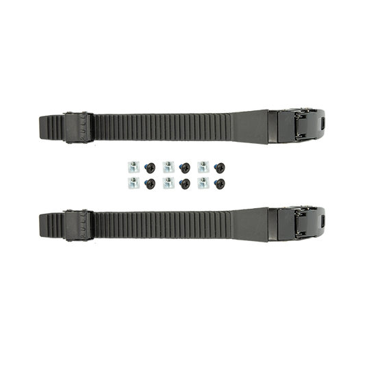Top buckle SBM3 Metal 22cm pair black