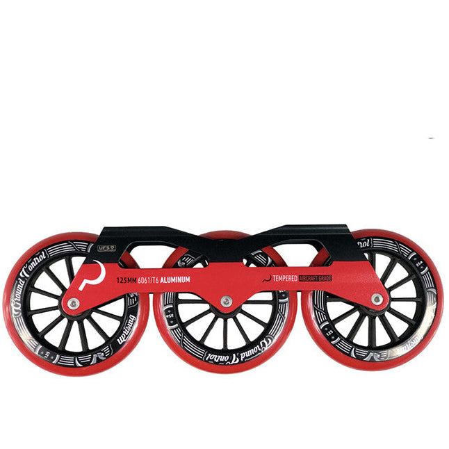 UFS Tri-Skate Frame v3 3x125mm set black/red