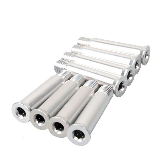 Axle Single 8mm Allen/Hex M7 L40mm 8-pack