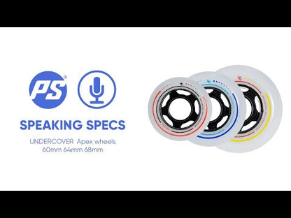Apex milky metal core 68mm/88A 4-pack
