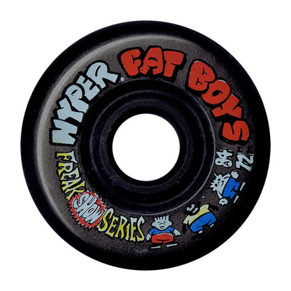 Fat Boys black 72mm/84A 4-pack
