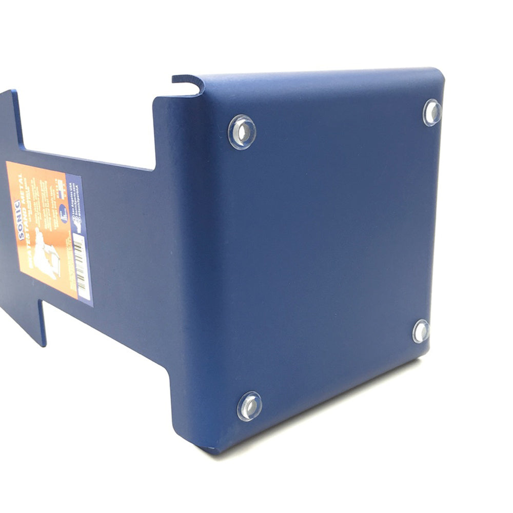 Skatestand metal blue