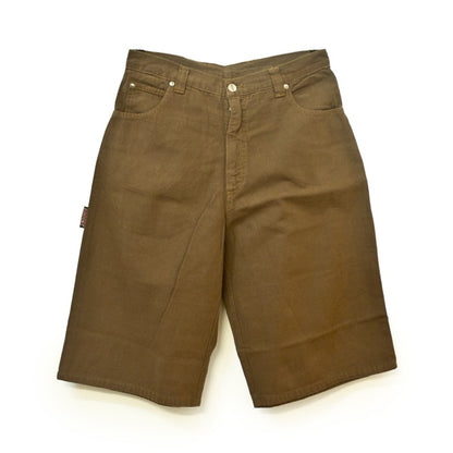 Denim shorts brown