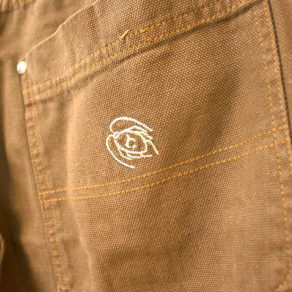 Denim shorts brown
