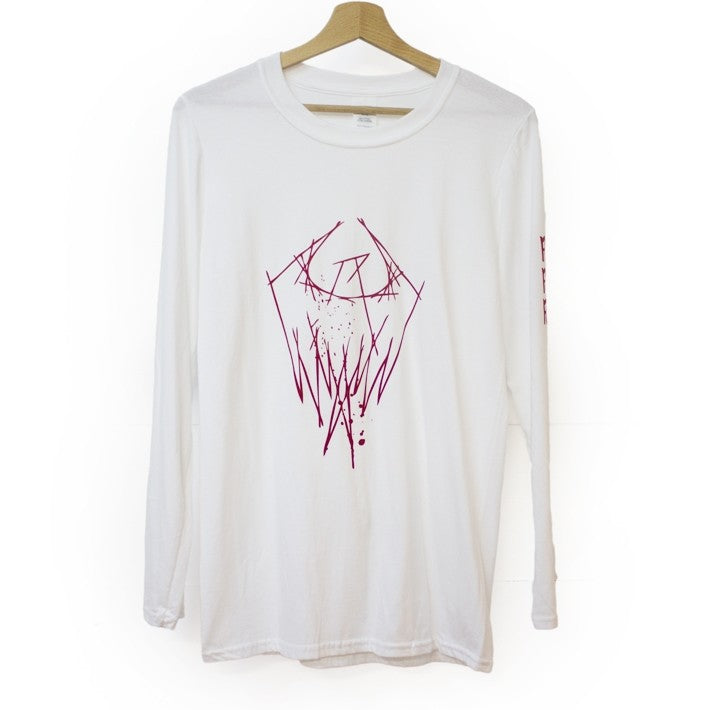 Tat Bird Long Sleeve white/red