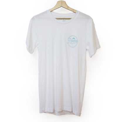 Circle shirt white/mint