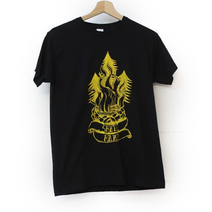 Skatekamp shirt black/yellow