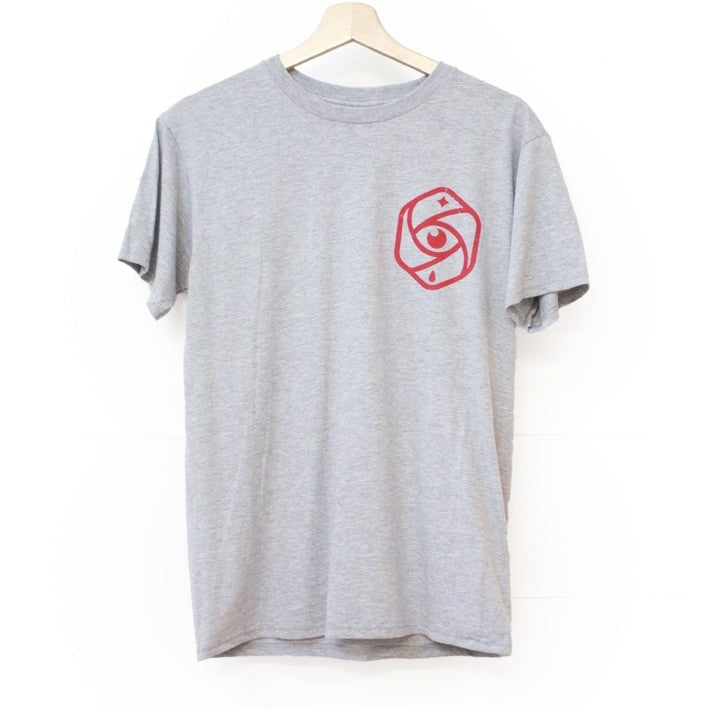 Wrap Mirror shirt grey
