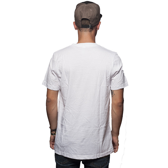 Fish Brain V-neck white