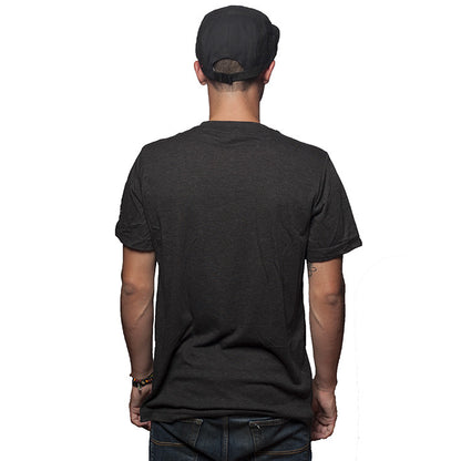 How I Roll V-neck charcoal