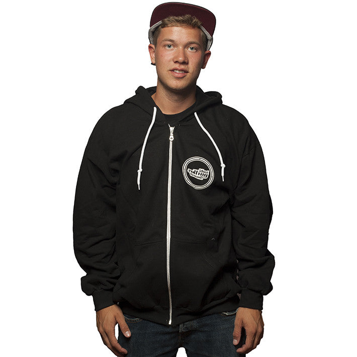 How I Roll Zipped Hoodie