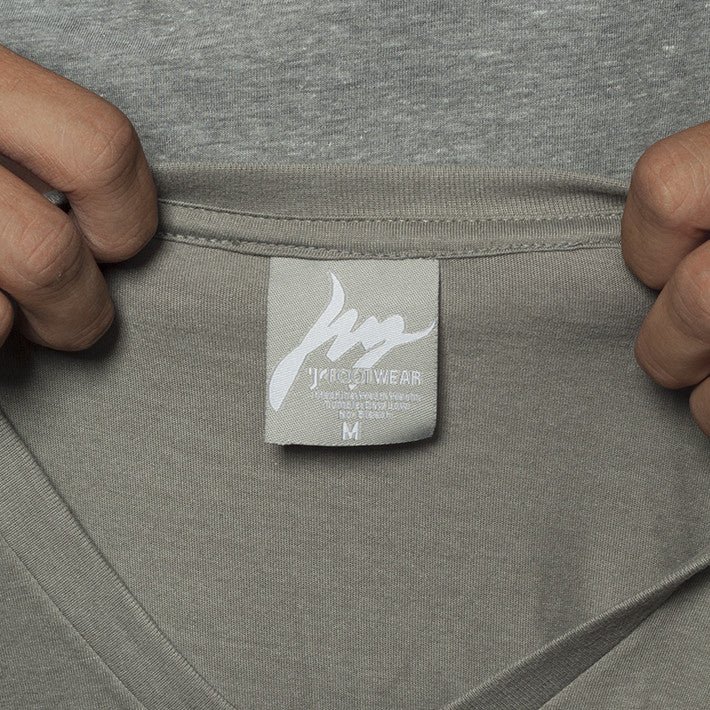 V-neck Grey T-shirt