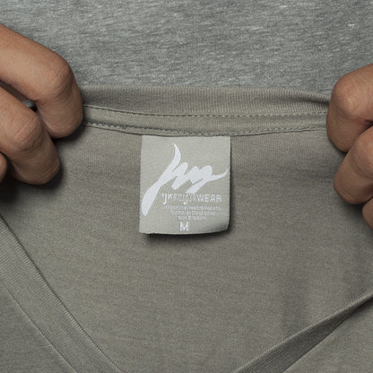 V-neck Grey T-shirt