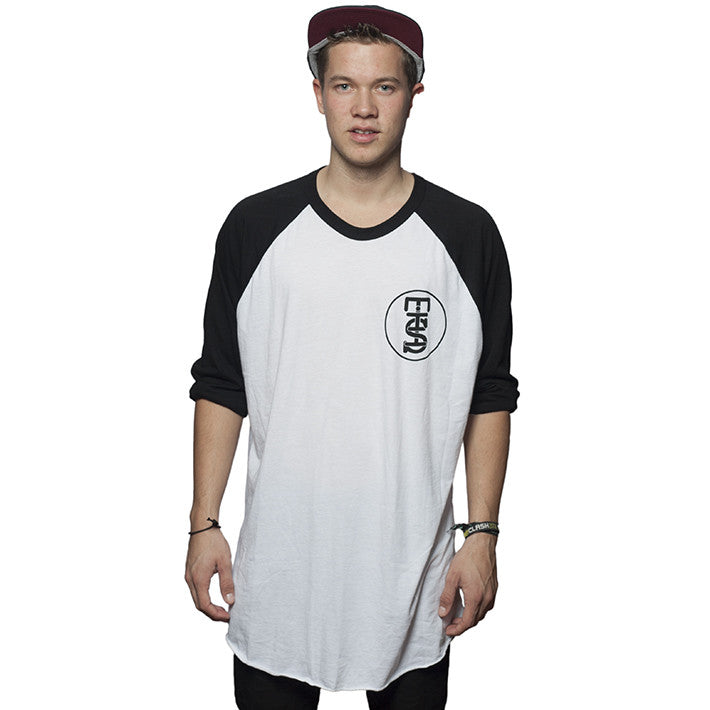 Baseball Shirt White/Black