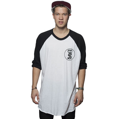 Baseball Shirt White/Black