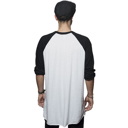 Baseball Shirt White/Black