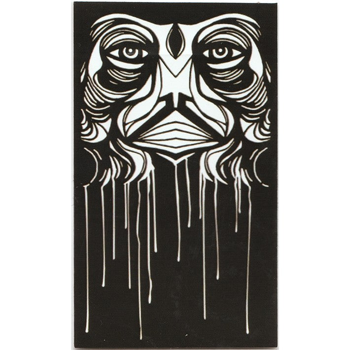 Drip Face sticker 4x7cm