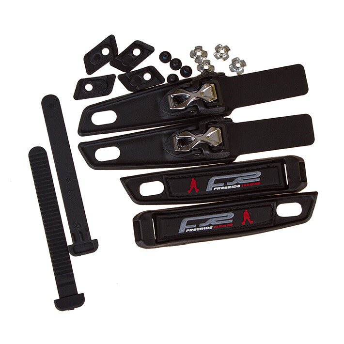 Ankle buckle SBM2 Double Strap set black
