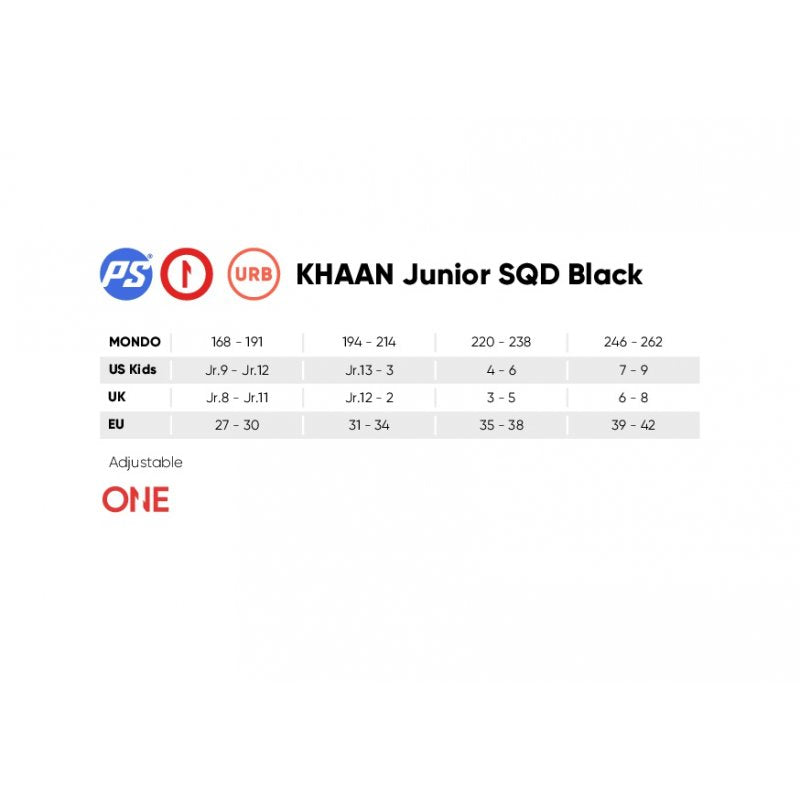 Khaan junior SQD black