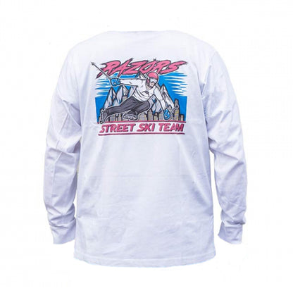 Ski long sleeve white
