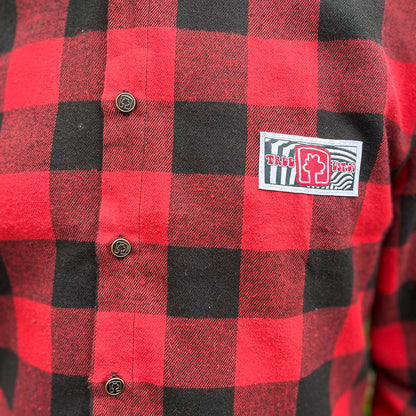 Flannel red