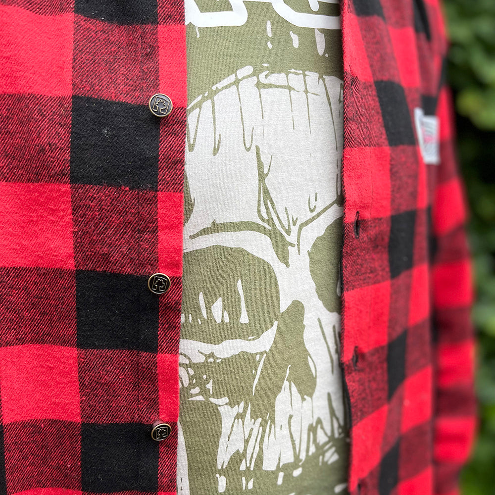 Flannel red