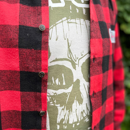 Flannel red